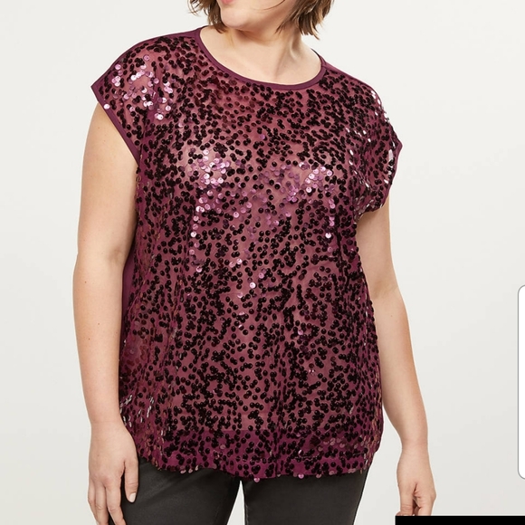Tops - Sizes 14 & 22🔥NWT🔥Sequin Top